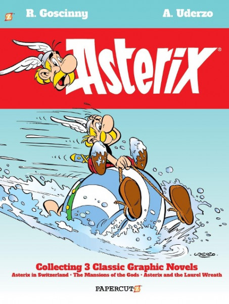 Asterix Omnibus #6: Collecting Asterix in Switzerland, the Mansions of the Gods, and Asterix and the Laurel Wreath