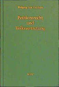 Petitionsrecht und Volksvertretung