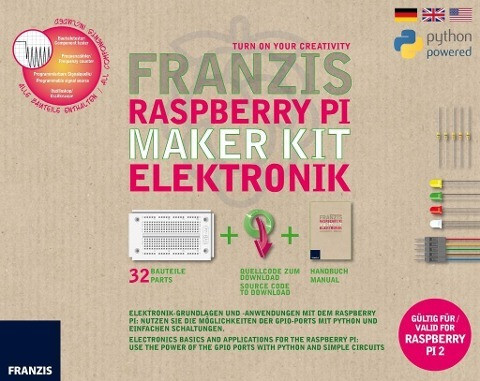 Franzis Raspberry Pi Maker Kit Elektronik