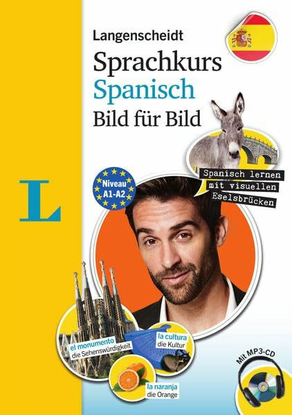 Langenscheidt Sprachkurs Spanisch Bild für Bild - Der visuelle Kurs für den leichten Einstieg mit Buch und einer MP3-CD (Langenscheidt Sprachkurs Bild für Bild)