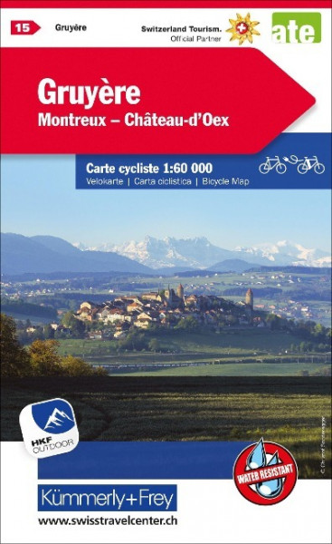 Radwanderkarte Gruyère - Montreux - Gstaad mit Ortsindex (15)