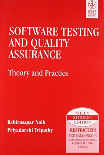 Software Testing And Quality Assurance: Theory And Practice