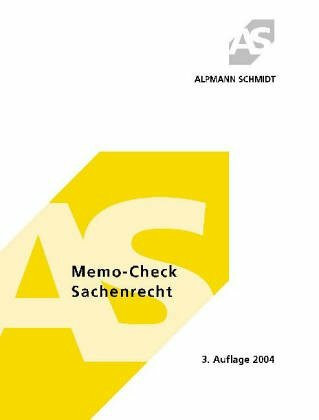 Memo-Check, Sachenrecht