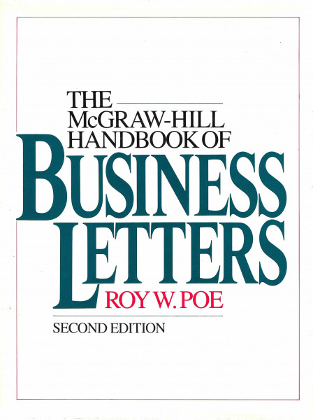 McGraw-Hill Handbook of Business Letters