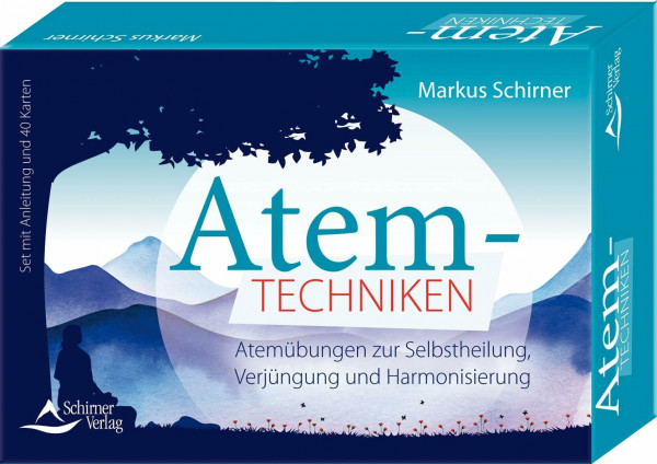 Atemtechniken- Atemübungen zur Selbstheilung, Verjüngung und Harmonisierung: - 40 Karten mit Anleitung