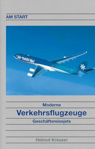 Am Start. moderne Verkehrsflugzeuge & Geschäftsreisejets