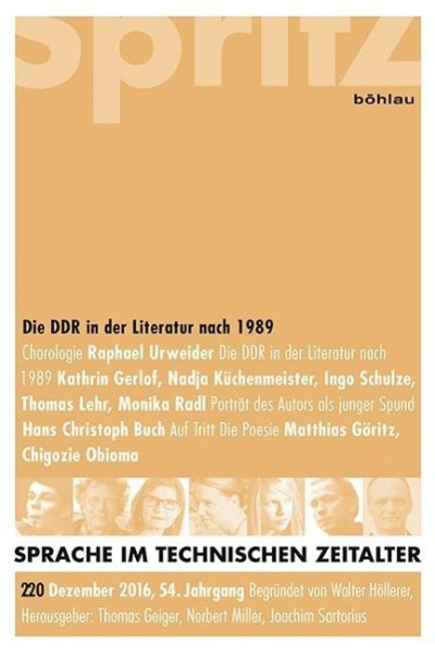 Die DDR in der Literatur nach 1989