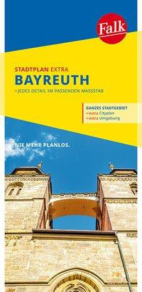 Falk Stadtplan Extra Bayreuth 1:15 000