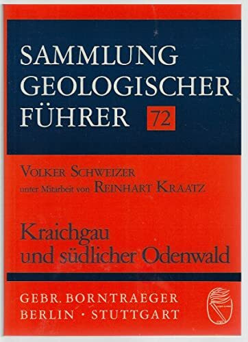 Sammlung geologischer Führer, Bd.72, Kraichgau und südlicher Odenwald