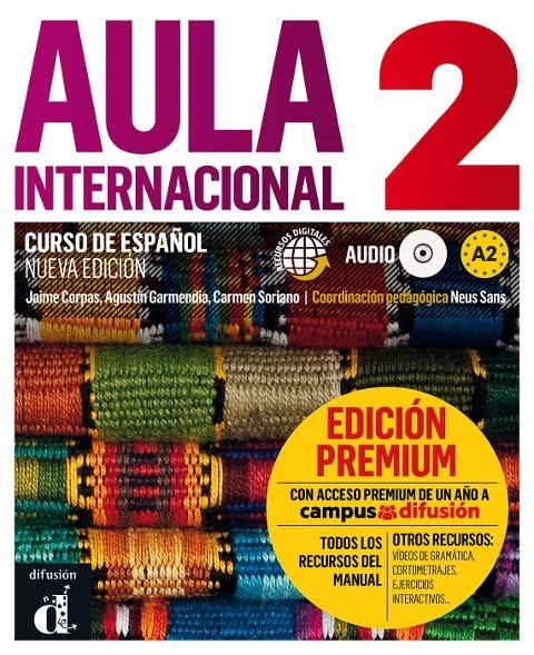 Aula internacional nueva edición 2. Libro del alumno + Audio-CD + Premium