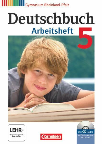 Deutschbuch. Arbeitsheft 5 Gymnasium Rheinland-Pfalz. Mit Lösungen und Übungs-CD-ROM