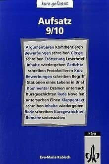 Aufsatz 9/10 - kurzgefasst. Neubearbeitung