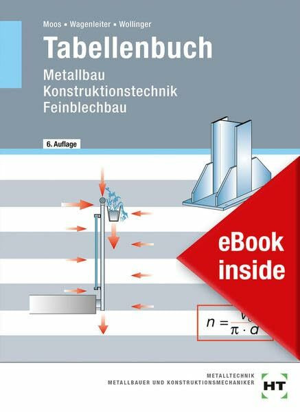 eBook inside: Buch und eBook Tabellenbuch: Metallbau -- Konstruktionstechnik -- Feinblechbau