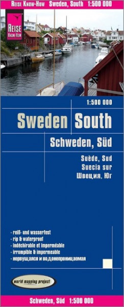 Reise Know-How Landkarte Schweden Süd 1 : 500 000
