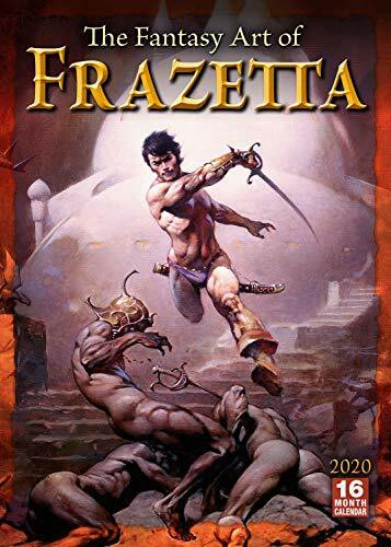 2020 the Fantasy Art of Frazetta 16-Month Wall Calendar: By Sellers Publishing