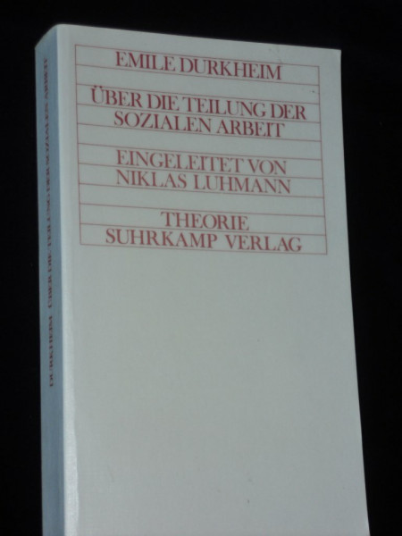 Über die Teilung der sozialen Arbeit (Theorie)