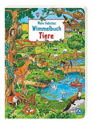 Mein liebstes Wimmelbuch Tiere