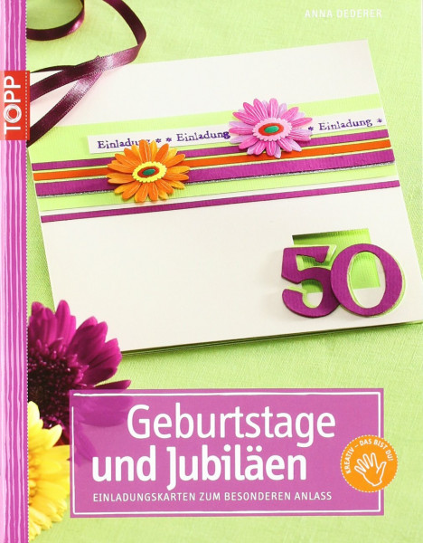 Geburtstage und Jubiläen: Die schönsten Einladungskarten zum besonderen Anlass