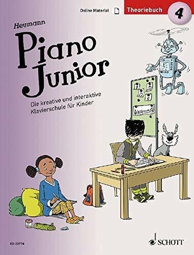 Piano Junior: Theoriebuch 4