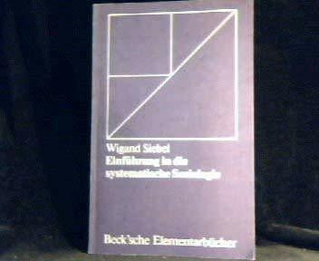 Einführung in die systematische Soziologie
