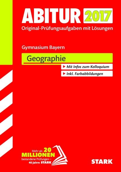 Abiturprüfung Bayern - Geographie