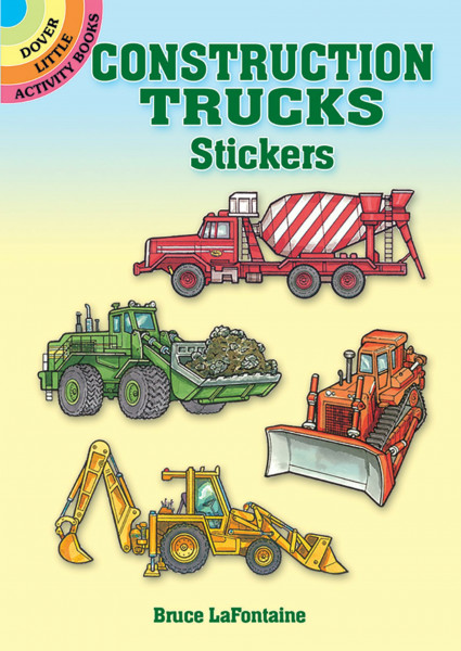 Construction Trucks Stickers (Little Activity Books)