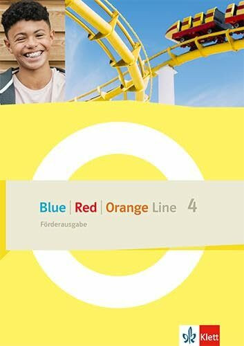 Blue Line - Red Line - Orange Line 4: Förderausgabe Klasse 8 (Blue Line. Ausgabe ab 2022)