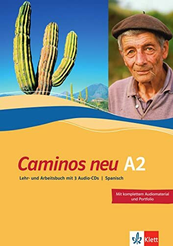 Caminos neu A2: Spanisch. Kurs- und Übungsbuch mit Audio-CD