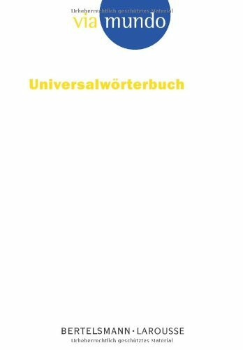 viamundo Universalwörterbuch Spanisch