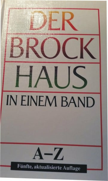 Der große Brockhaus in einem Band