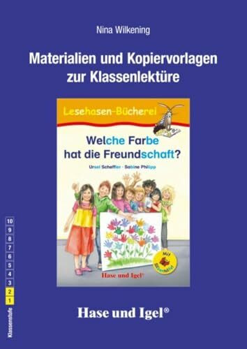 Begleitmaterial: Welche Farbe hat die Freundschaft? / Silbenhilfe: 1./2. Klasse