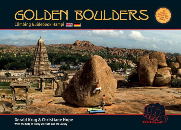 Golden Boulders: Climbing Guidebook Hampi / Boulder- und Kletterführer Hampi