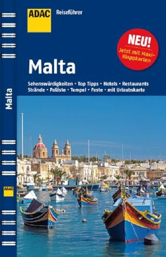ADAC Reiseführer Malta: Jetzt mit Maxi-Klappkarten. Gozo und Comino. Kirchen, Paläste, Tempel, Museen, Strände, Feste, Cafés und Bars, Hotels, ... A4 Fotobuch für nur 7,95 Euro