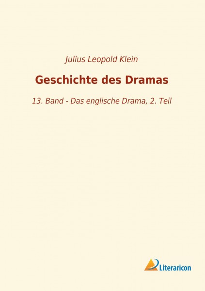Geschichte des Dramas
