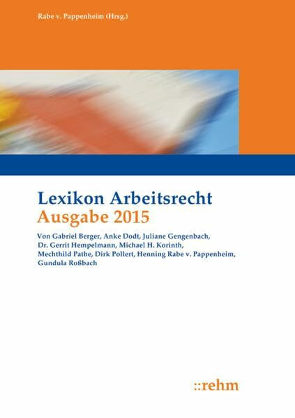 Lexikon Arbeitsrecht 2015