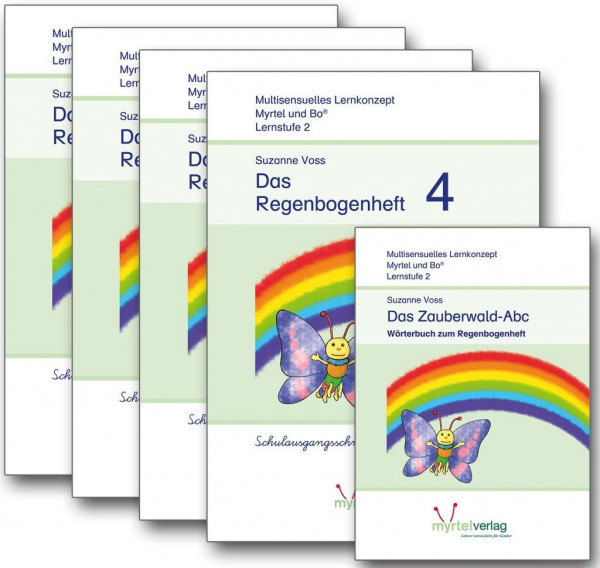 Regenbogenhefte 1-4 (SAS) Sparpaket. Schulausgangsschrift