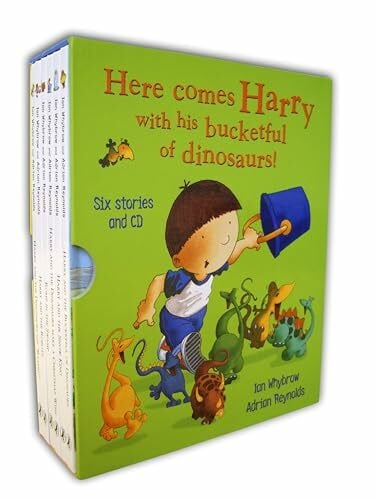 Harry and his Bucketful of Dinosaurs mini slipcase & CD