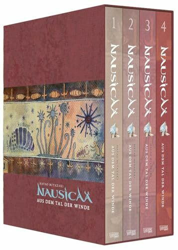 Nausicaä aus dem Tal der Winde, Doppelband-Edition Bände 1-4 im Schuber: Epische Umwelt-Saga vom Studio-Ghibli-Gründer in vier Bänden im Schuber.