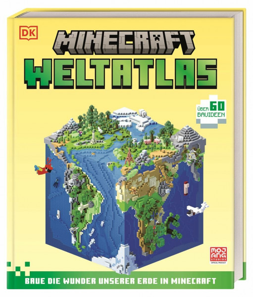 Minecraft Weltatlas: Baue die Wunder unserer Erde in Minecraft. Über 60 Bauideen für Fans und Kinder ab 6 Jahren