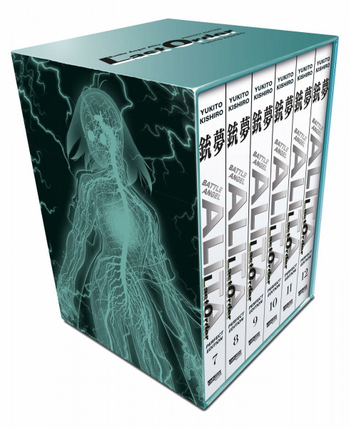 Battle Angel Alita - Last Order - Perfect Edition 7-12 im Schuber mit Extra: Kultiger Cyberpunk-Action-Manga in hochwertiger Neuausgabe