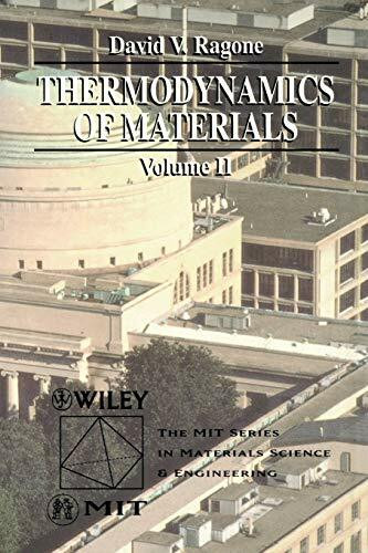 John Wiley & Sons Thermo Vol 2 (Mit Series In Materials Science And Engineering, Band 2)