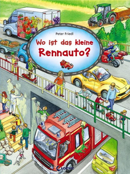 Wo ist das kleine Rennauto?