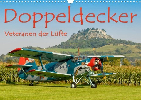 Doppeldecker - Veteranen der Lüfte (Wandkalender 2022 DIN A3 quer)