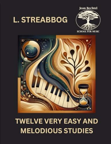 Twelve Very Easy and Melodious Studies: Second Degree for the Piano