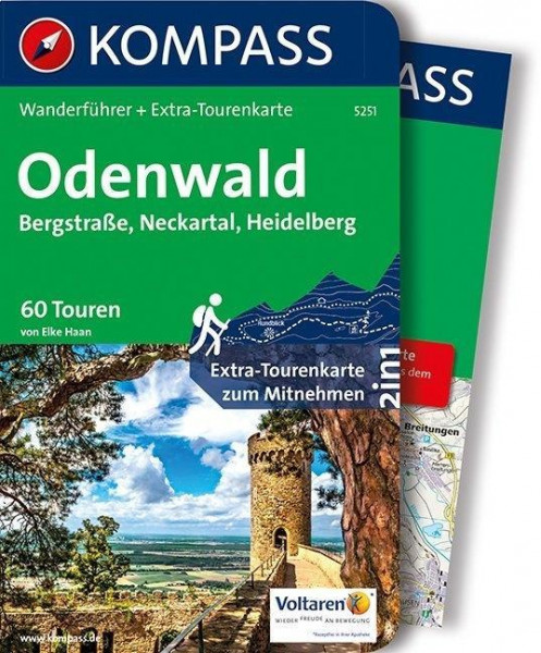 Odenwald, Bergstraße, Neckartal, Heidelberg