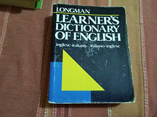 Longman Learner's Dictionary of English: Inglese-Italiano, Italiano-Inglese