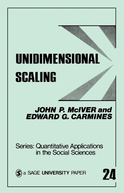 Unidimensional Scaling Unidimensional Scaling