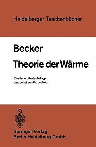 Theorie der Wärme (Heidelberger Taschenbücher, 10)