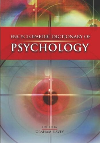 The Encyclopaedic Dictionary Of Psychology The Encyclopaedic Dictionary Of Psychology