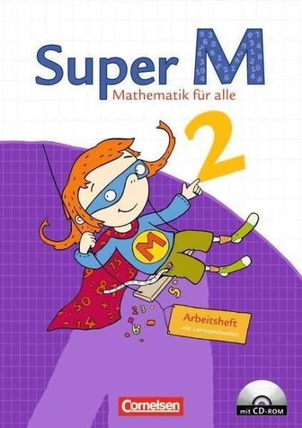 Super M 2. Schuljahr. Arbeitsheft mit CD-ROM und Lernstandsseiten.Östliche Bundesländer und Berlin